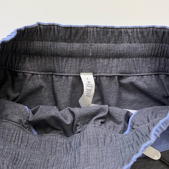 lululemon athletica Water: Surf Short -Lullaby/Heathered Texture Gray Size 4 - Picture 5 of 9